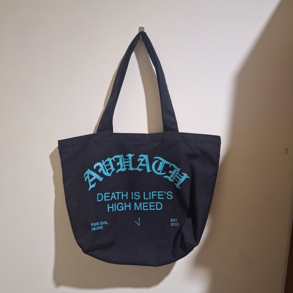 (NEGO) Avhath Tote Bag Totebag Tas Jinjing Merchandise Official Resmi Band - Bukan Kaos Tshirt T-shi