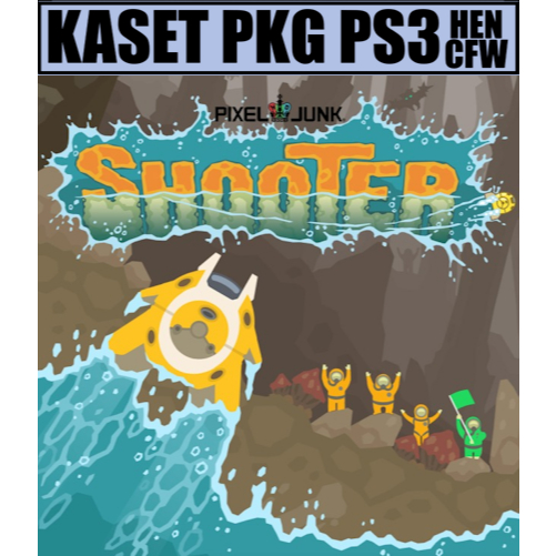 Kaset pkg ps3 PixelJunk Shooter