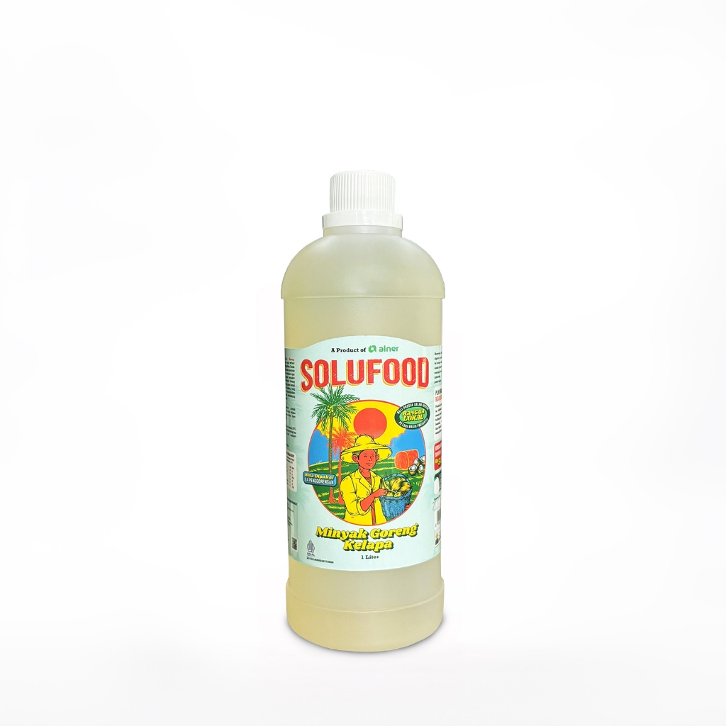 

Bundle Solufood Minyak Goreng Kelapa 1 liter + Solufood Kecap Manis 300 ml