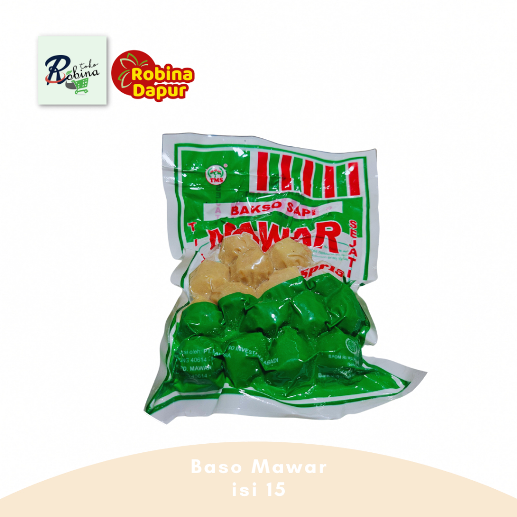 

Bakso Sapi Mawar isi 15