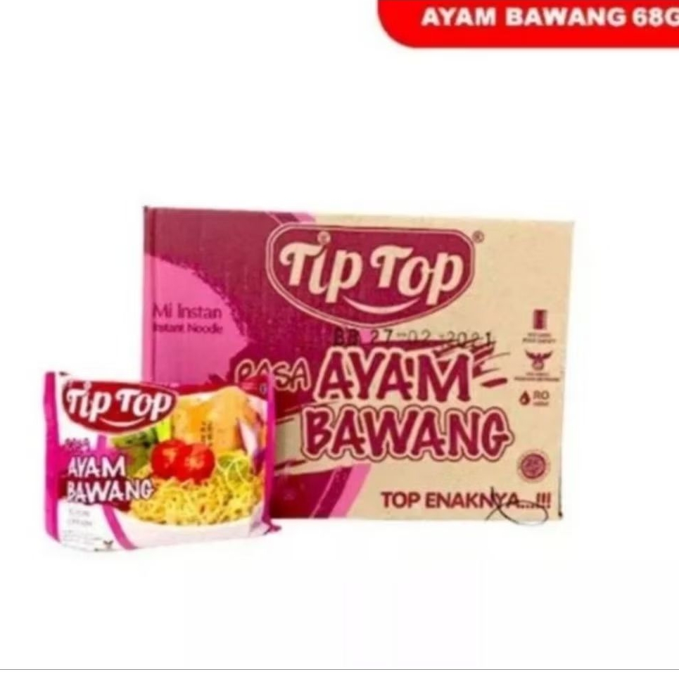

10 bungkus mie mi indomie instan tiptop kaldu ayam bawang