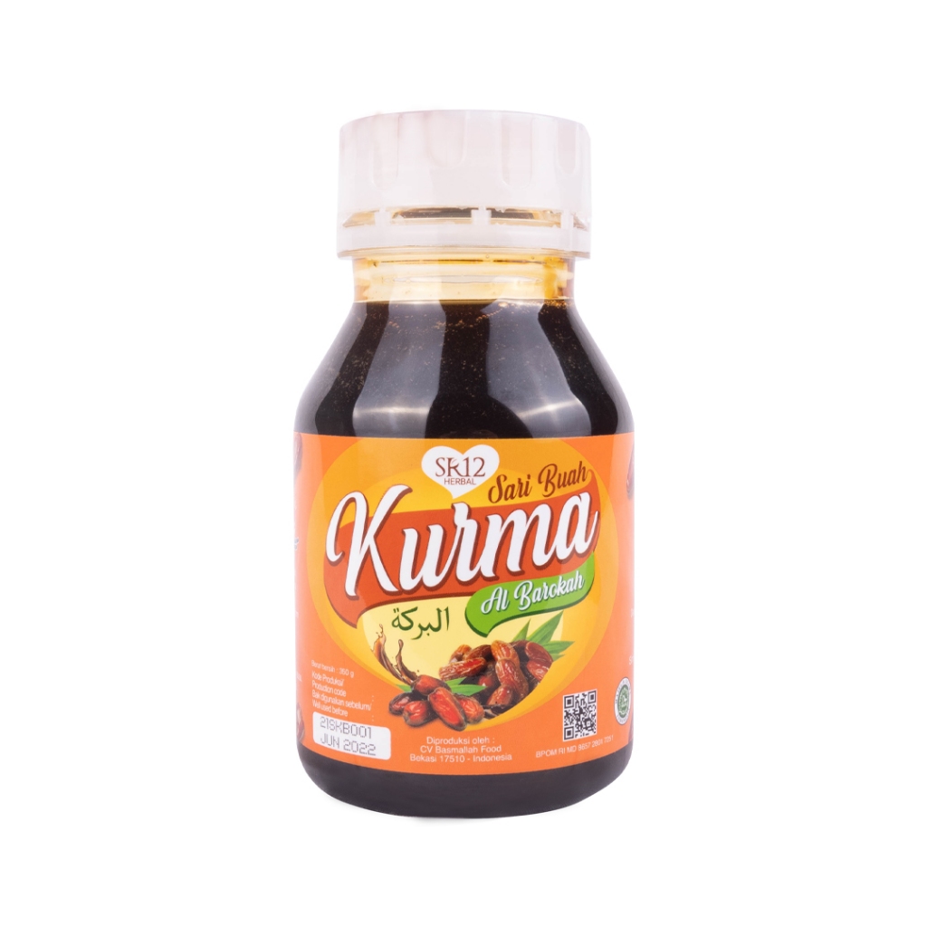 

SARI BUAH KURMA / SARI KURMA MURNI ASLI SR12 350 GR / MENCEGAH ANEMIA / 100% TANPA PENGAWET.