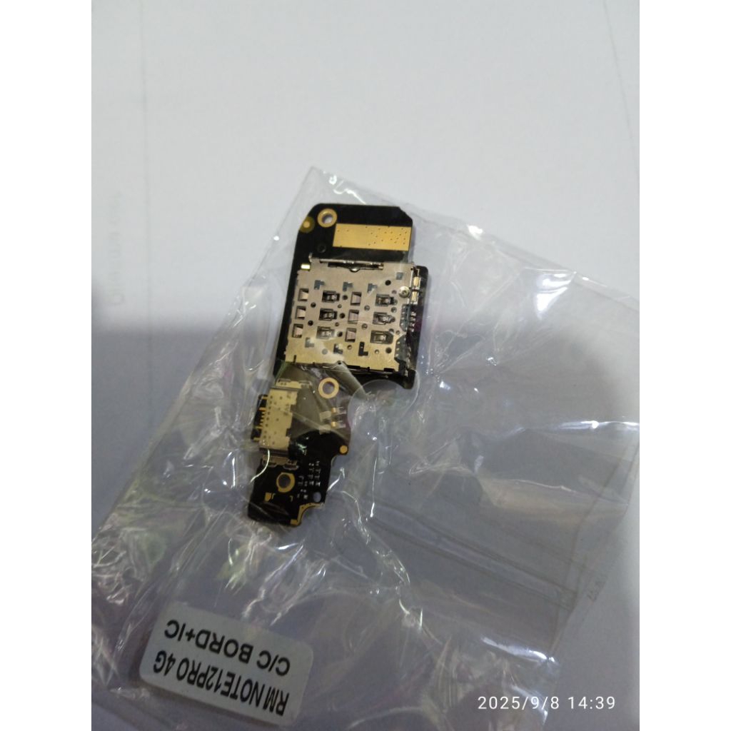 PAPAN CAS KONEKTOR CHARGER XIAOMI REDMI NOTE 12 PRO 4G konektor cas