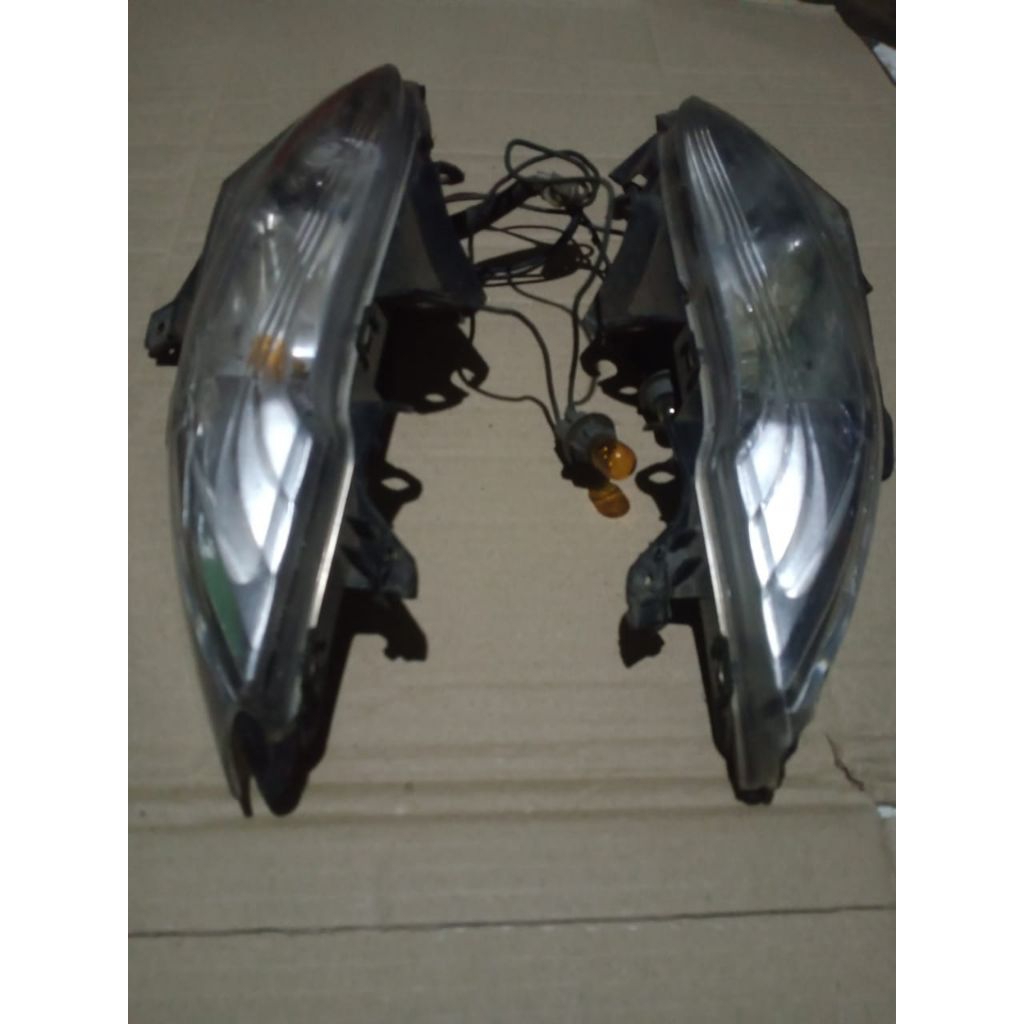 mika lampu sen 1set kanan kiri mio j seken ori cabutan