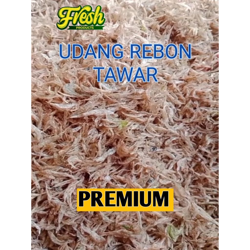 1Kg Udang Rebon Tawar Udang baby Udang kering Udang kecil Fresh