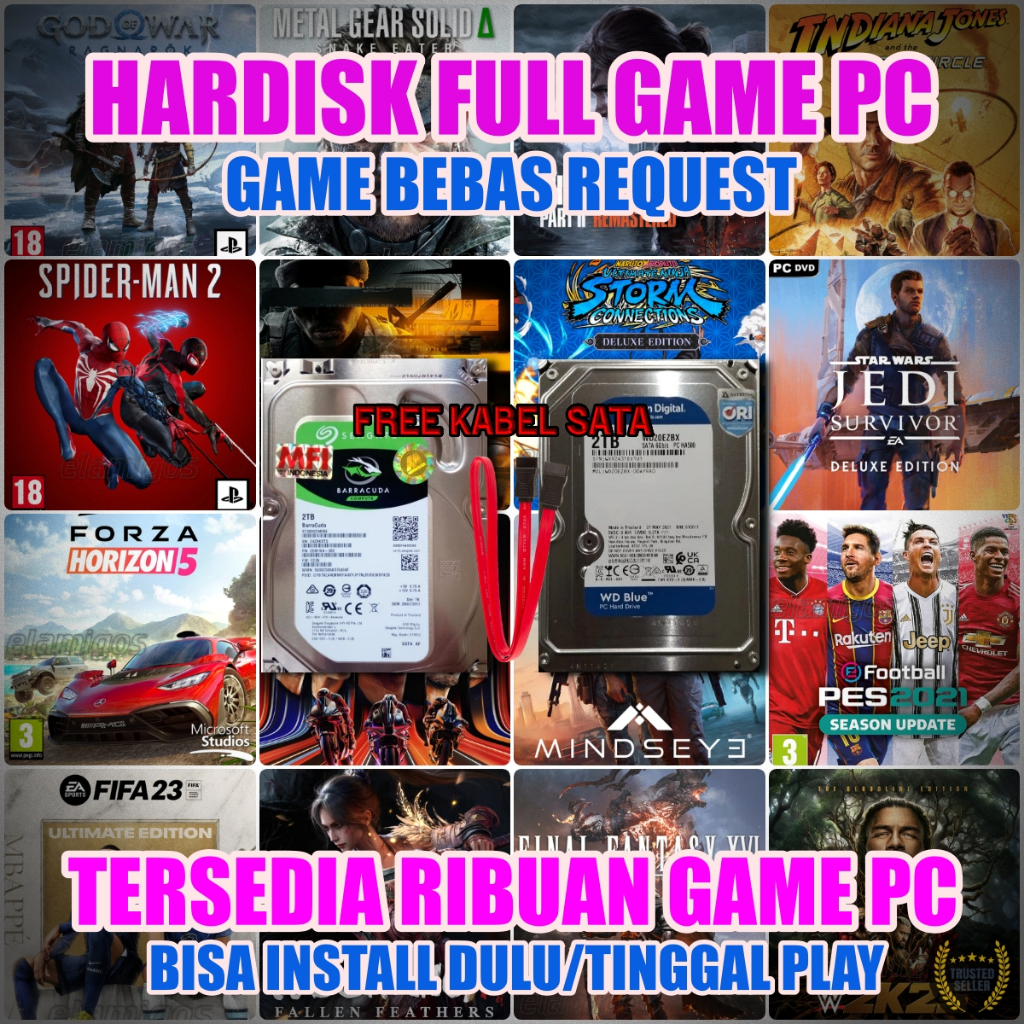 Hardisk 2TB PC Internal 3.5 Inch