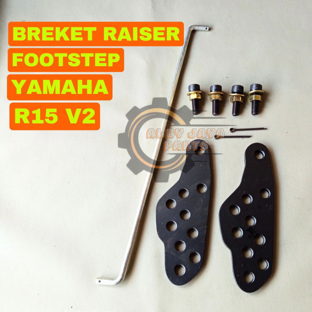 Raiser Footstep Yamaha R15 V2 Peninggi Footstep R15 V2 Bracket Footstep