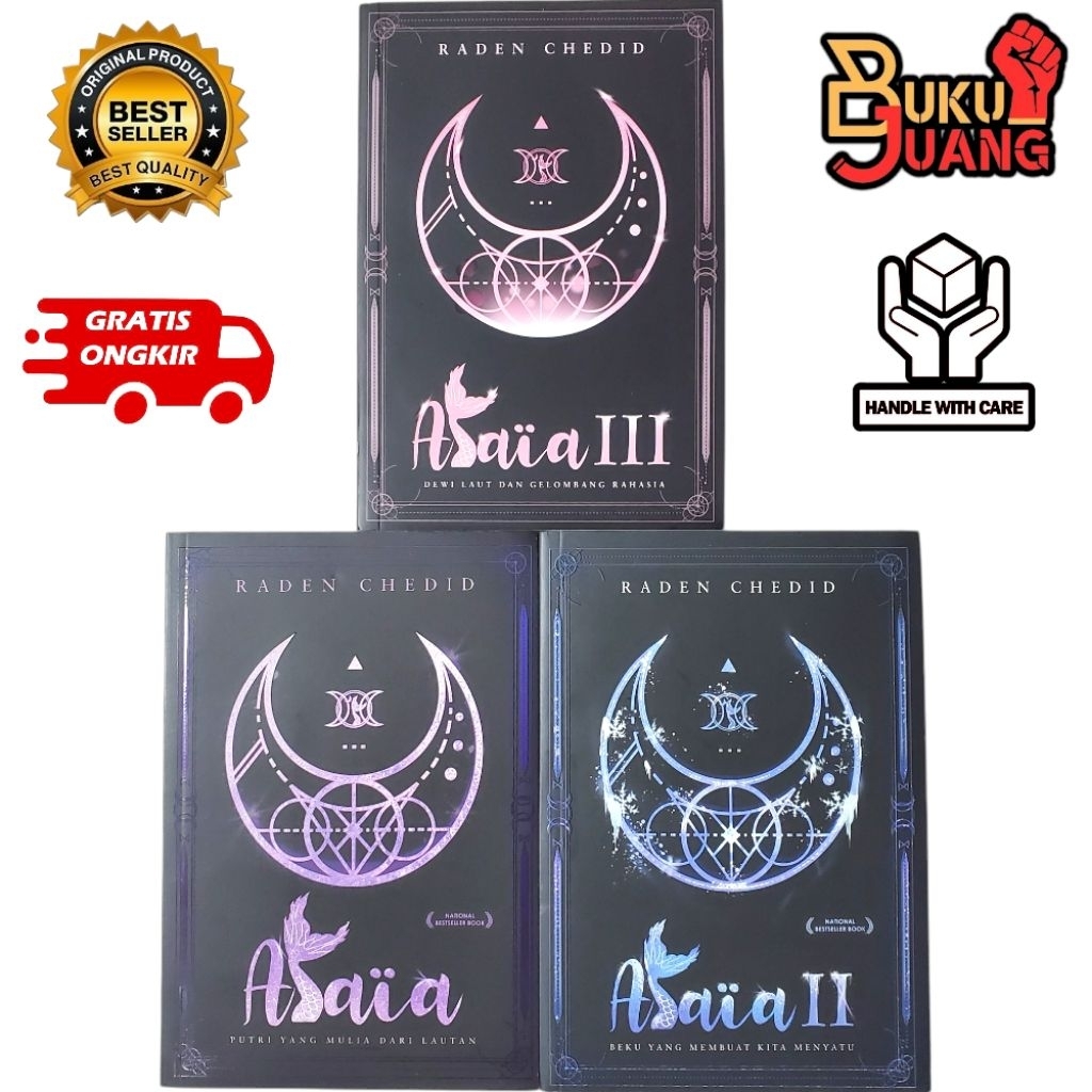 (Promo) Aneka Novel Alaia / Alaia 2 / Alaia 3 - Raden Chedid (Original 100%)