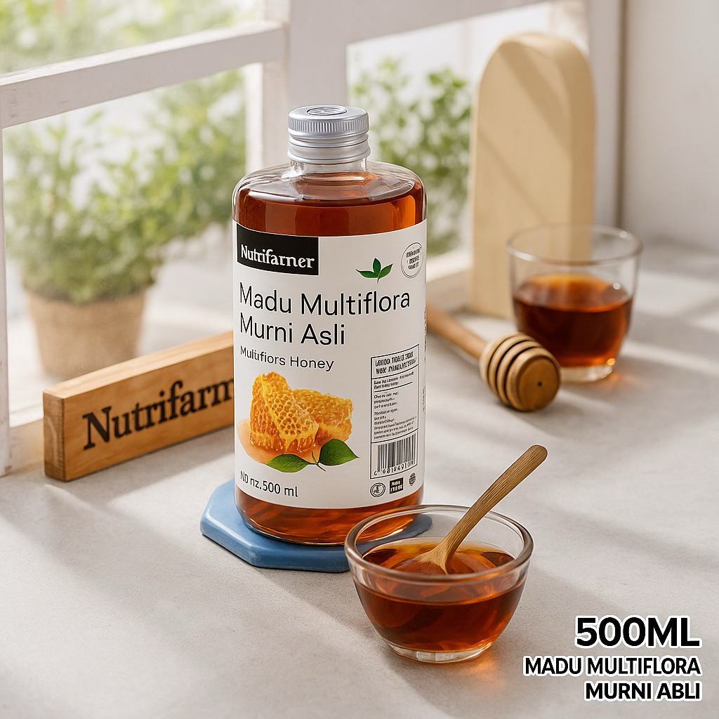 

Madu Multiflora Asli 100% Original 500 ml