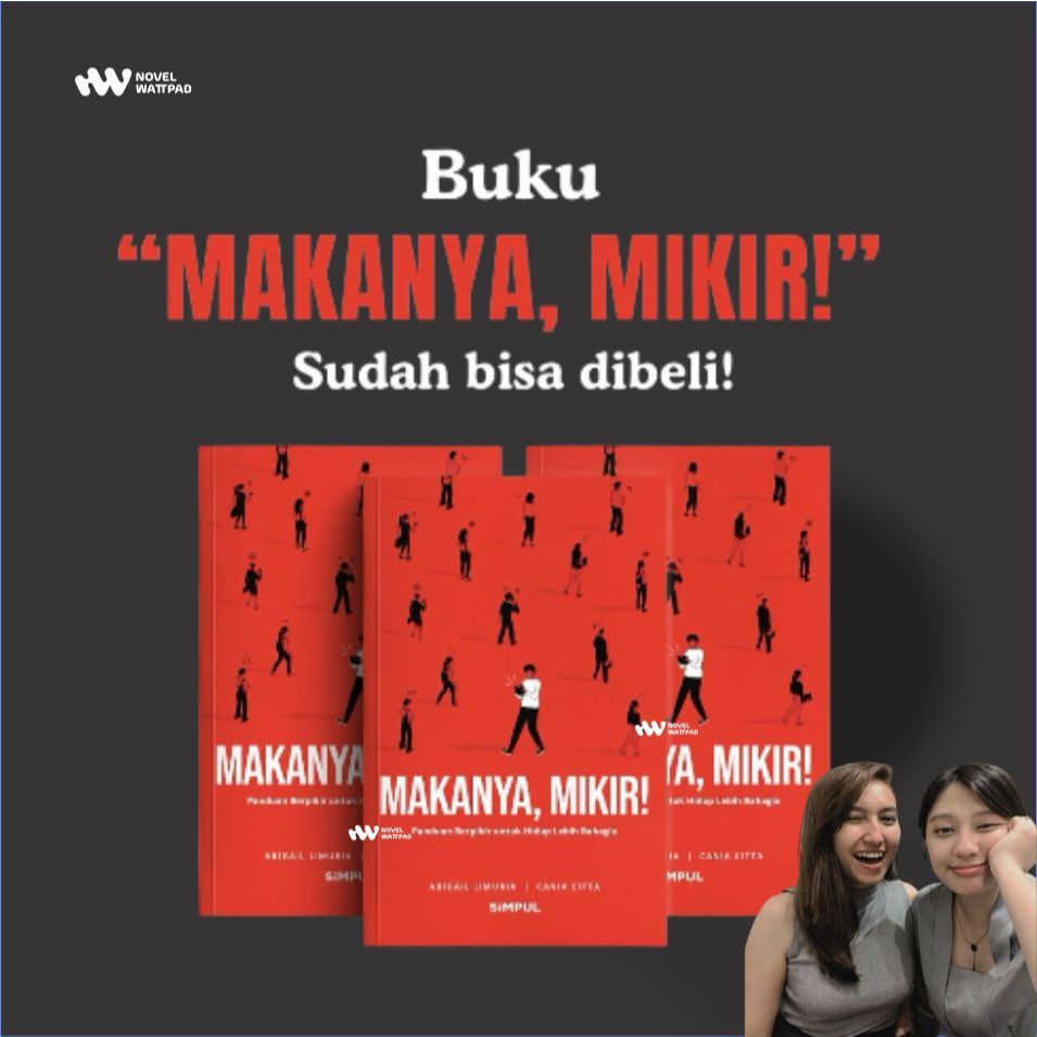 Buku Makanya Mikir oleh Abigail dan Cania