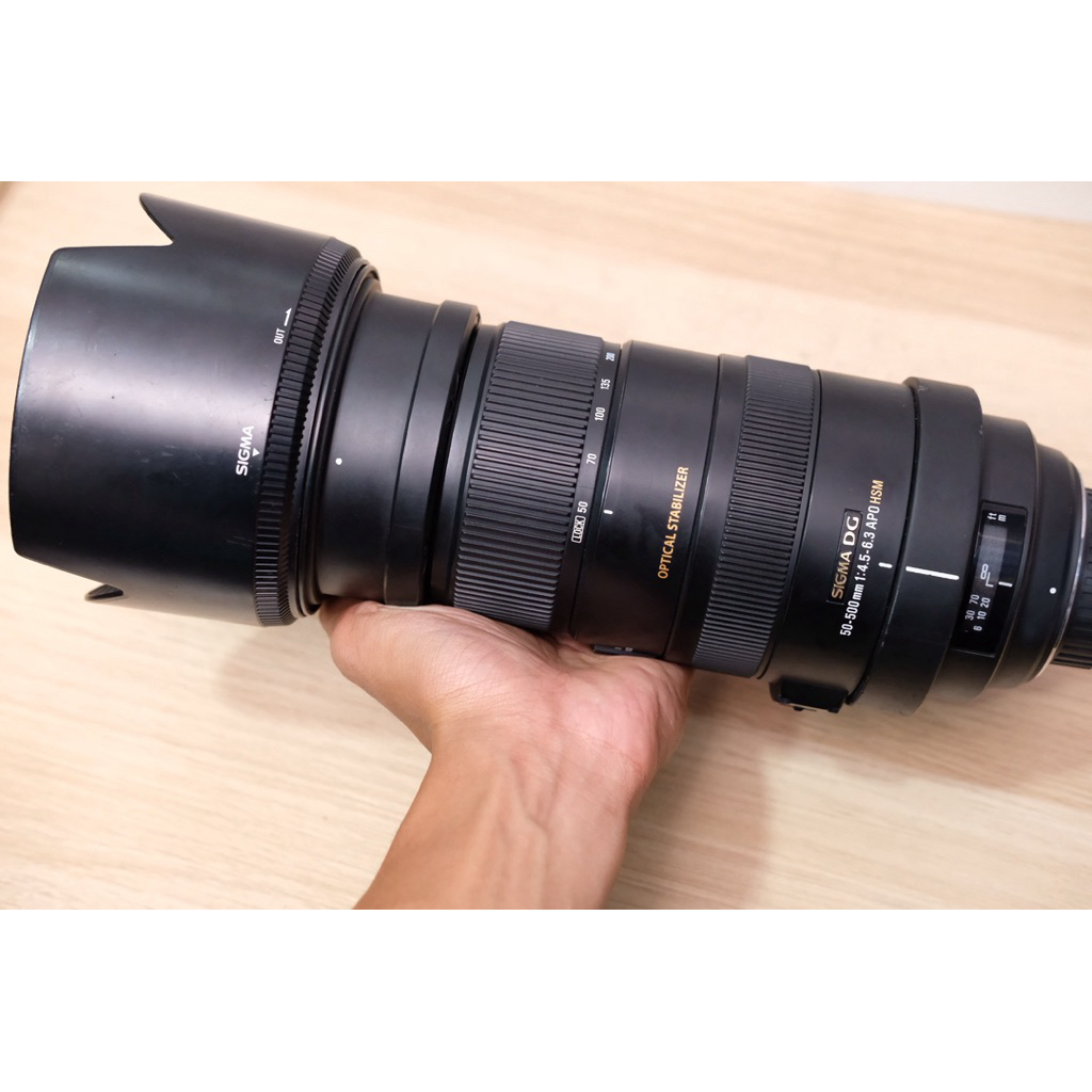 SIGMA DG 50-500MM APO DG OS HSM FOR NIKON MULUS