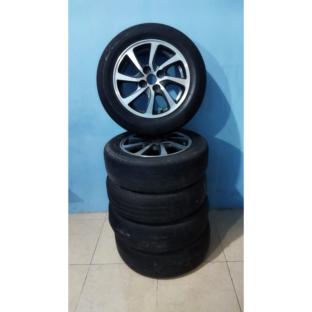 Velg Sigra R14 Ori 2017 Bonus Ban | Pelek Daihatsu Calya Sigra