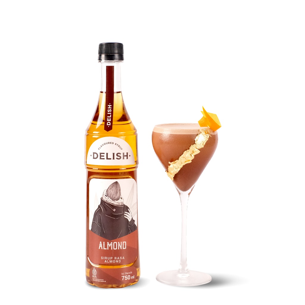 

Delish Sirup Rasa Almond 750ml Halal