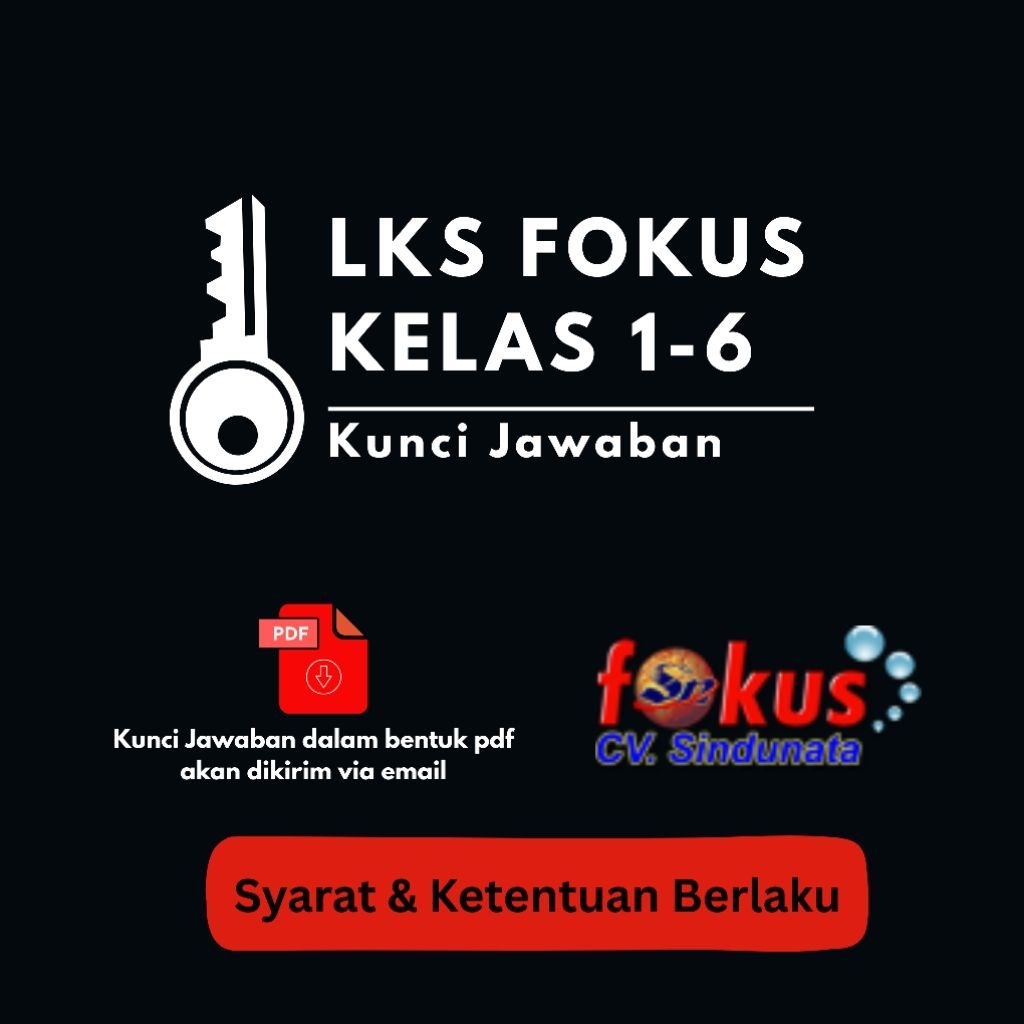 KUNCI JAWABAN LKS FOKUS KELAS 1-6 SD/MI & ULTRA