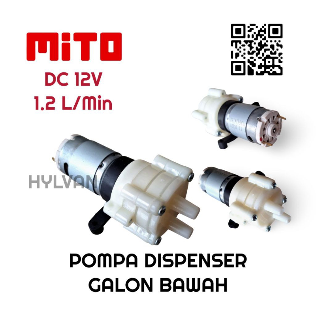 POMPA DISPENSER GALON BAWAH MITO