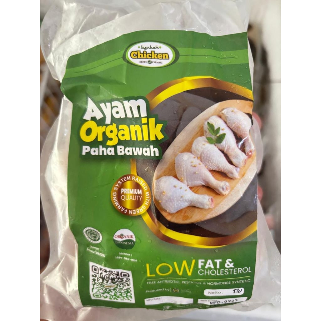 

ayam organik paha bawah 500g