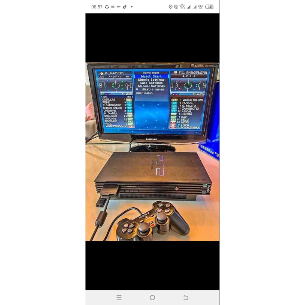 PS2 Fat Hardisk Fullgame & Komplit Siap Main PS 2 Hardisk Termurah