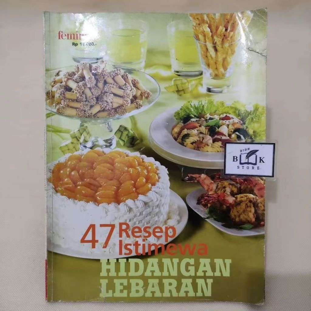 (ORIGINAL) Majalah 47 Resep Istimewa Hidangan Lebaran - Femina