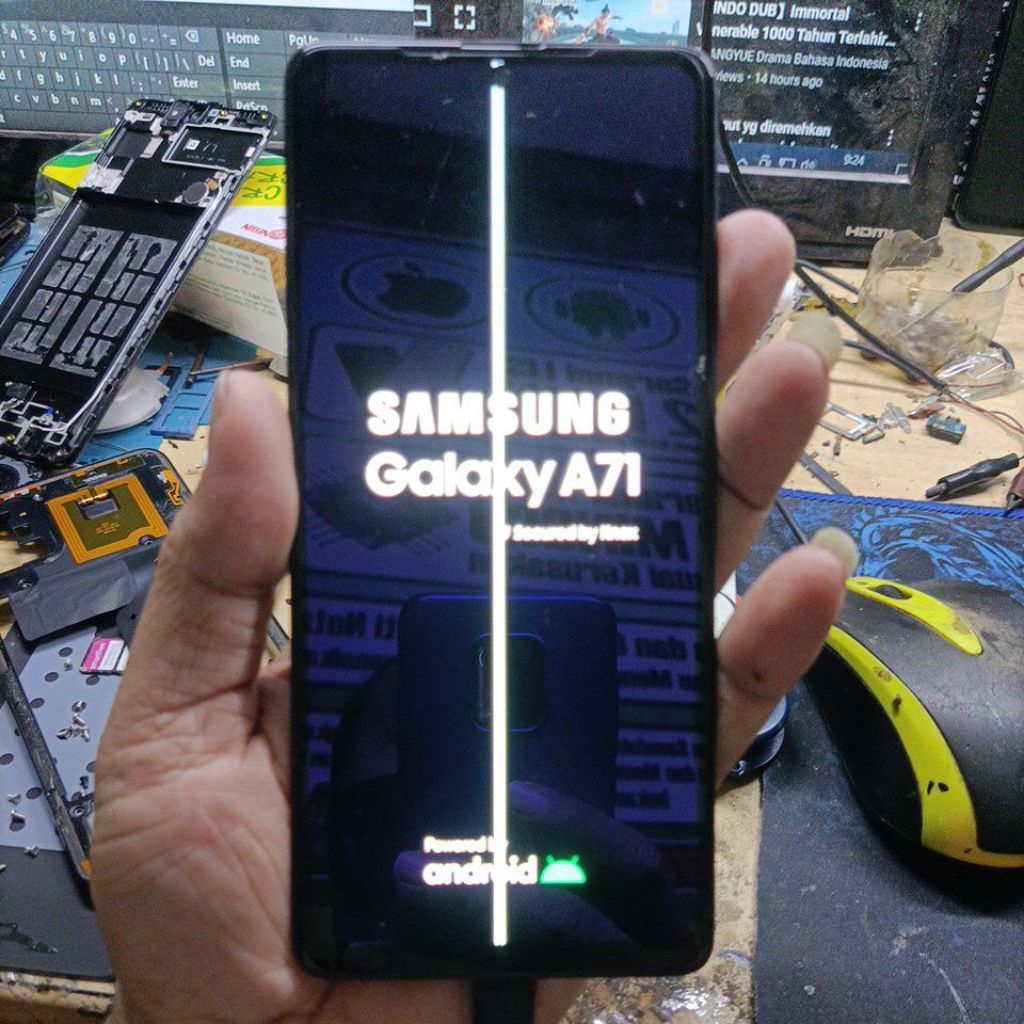 lcd A71 copotan