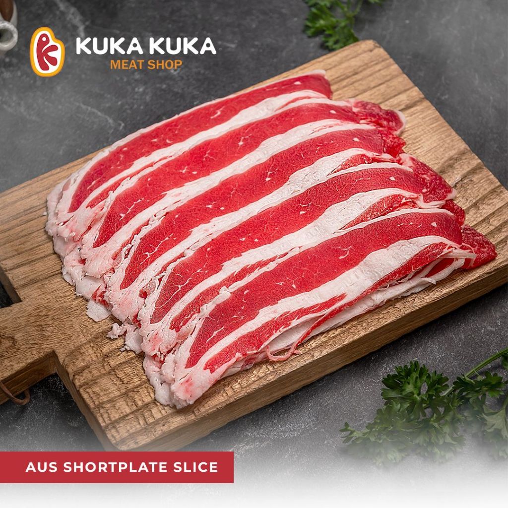 

AUS Shortplate Beef Slice Premium FRESH CUT! Daging Sapi