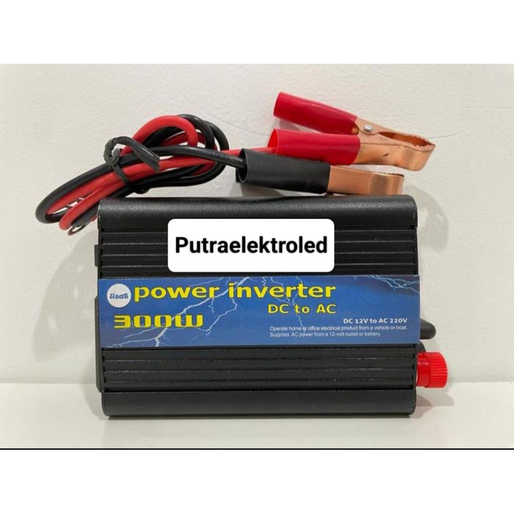 Power Inverter 300 Watt 12 Volt / Inverter 300W DC 12V to AC 220V / Inverter 12V - 220V 300 W