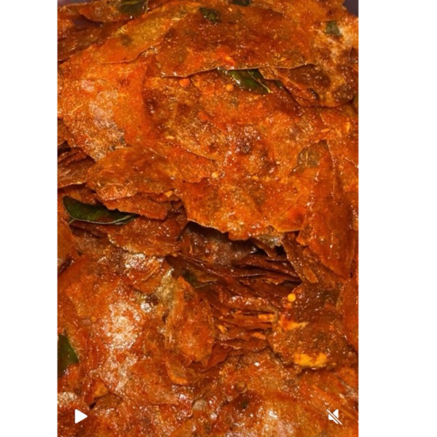 

Keripik kaca Pedas Gurih