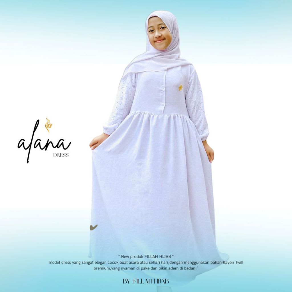 mumukids gamis anak perempuan gamis putih brokat gamis manasik gamis lebaran gamis putih anak peremp