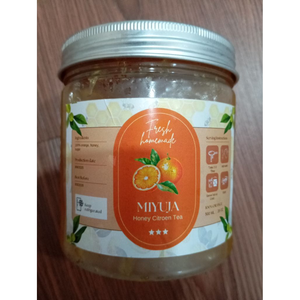 

Korean Honey Citroen Tea/Yuzu Tea/ Yujacha