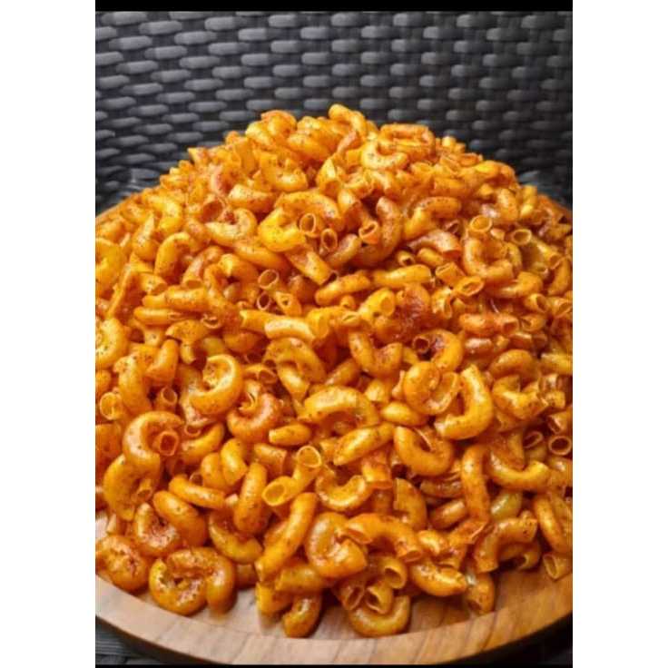 

makaroni cikruh pedas daun jeruk/makaroni cikruh original pedas daun jeruk 1 kg
