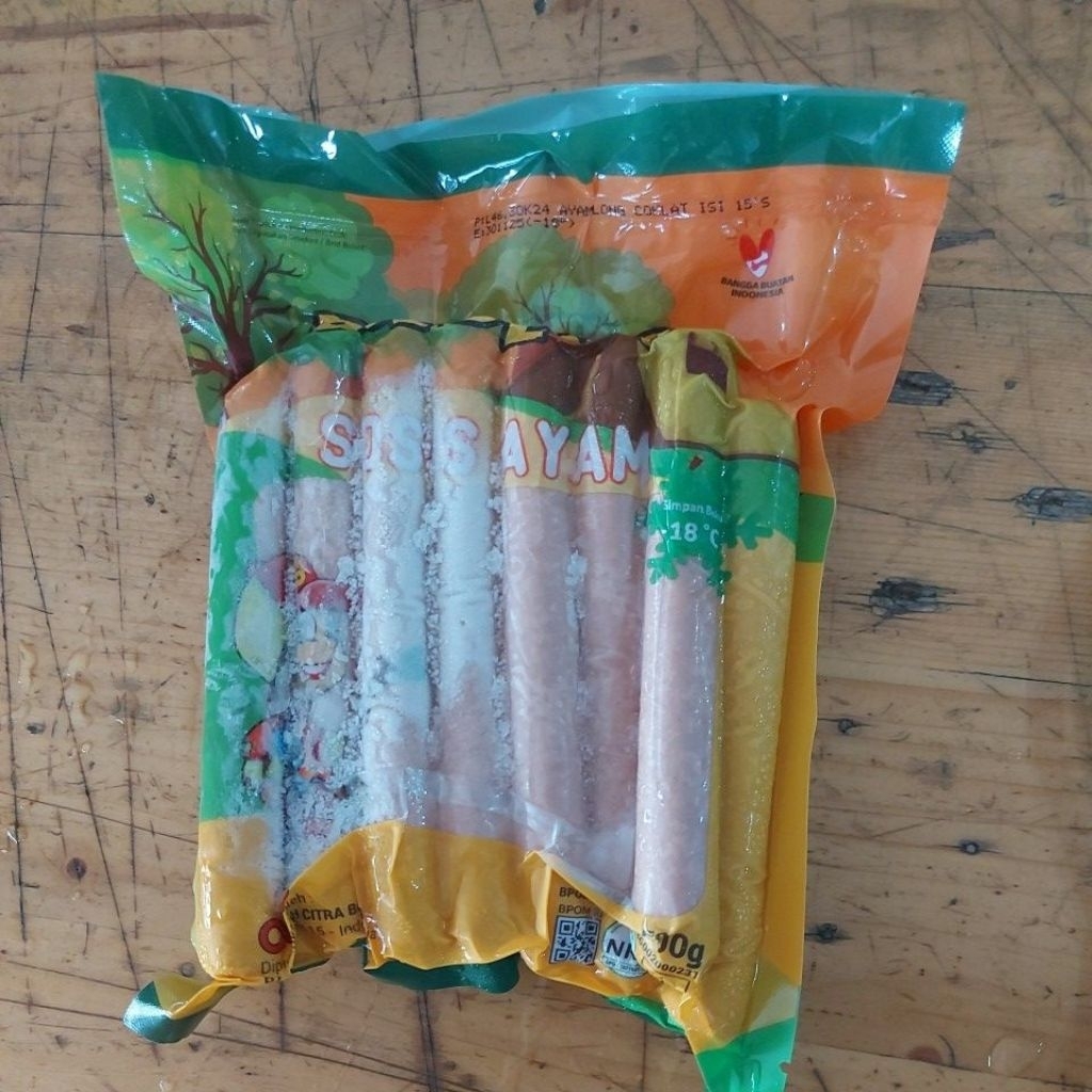 SIBOLANG SOSIS AYAM PANJANG 500GR
