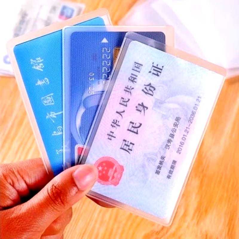 

Cover Plastik Pelindung ATM SIM KTP Kartu Nama(MH)
