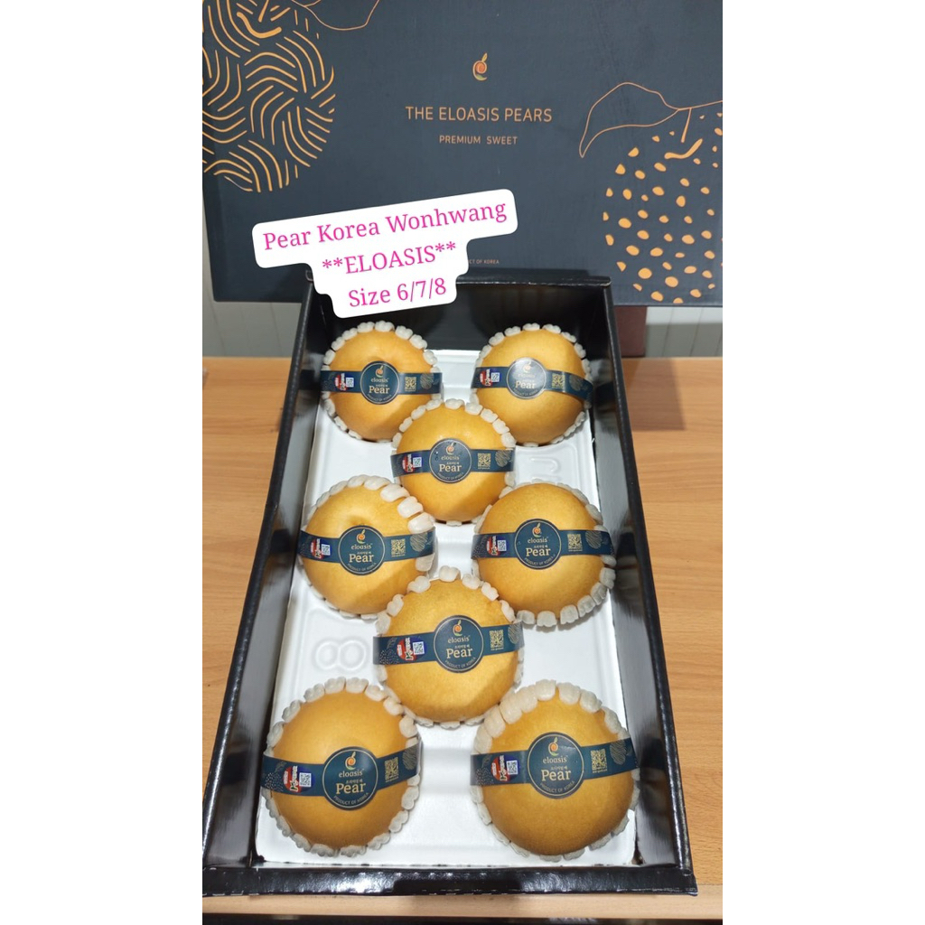 

Buah Pear Pir Singo Korea Premium 1 Dus (4 KG, 15 KG) Fresh Import