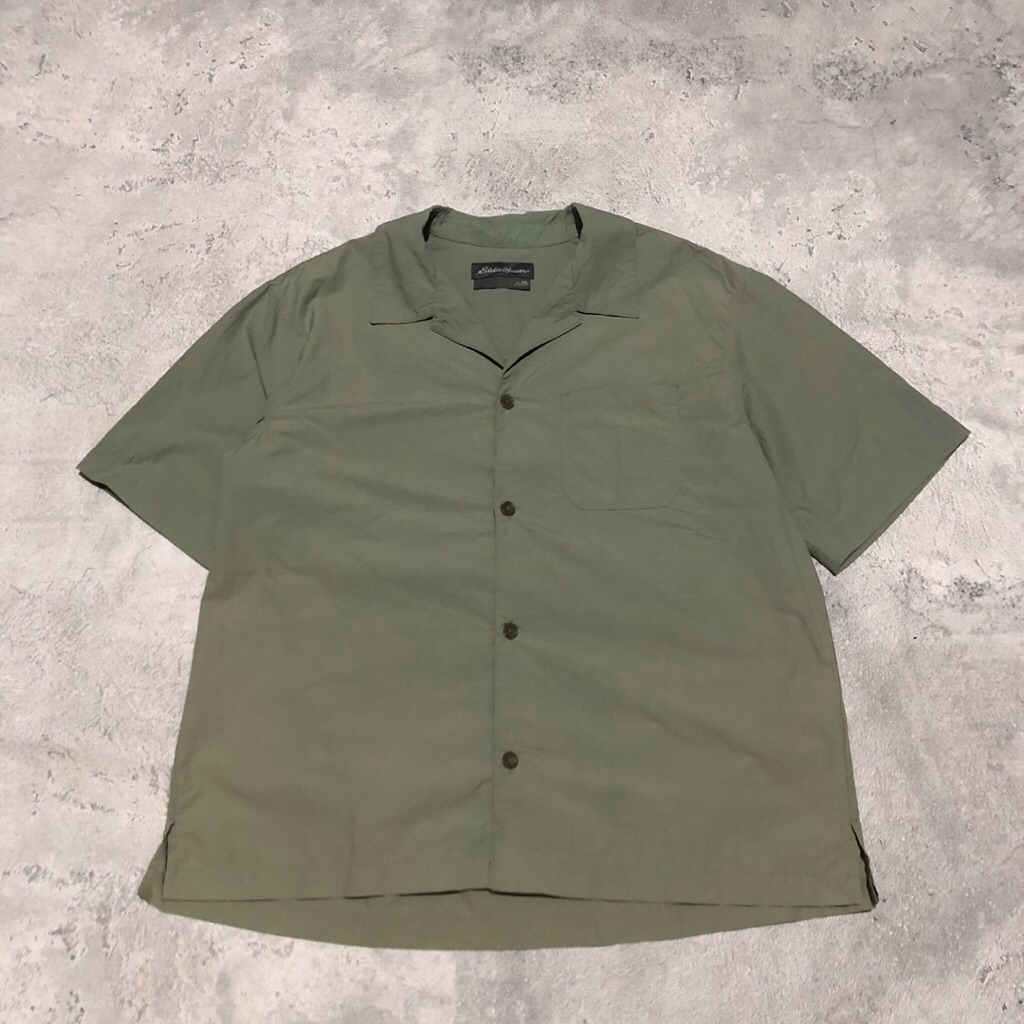 Kemeja Open Collar Eddie bauer KP-011 Original