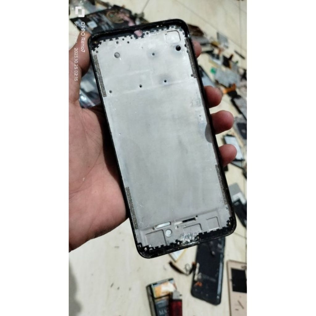 Frame Bazzel Tatakan Lcd Redmi 9a 9c 10a Original Copotan Cabutan Tulang Tengah