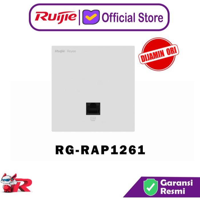 Ruijie | Reyee RG-RAP1261 Reyee Wi-Fi 6 AX3000 Ultra-Thin Wall Plate Access Point