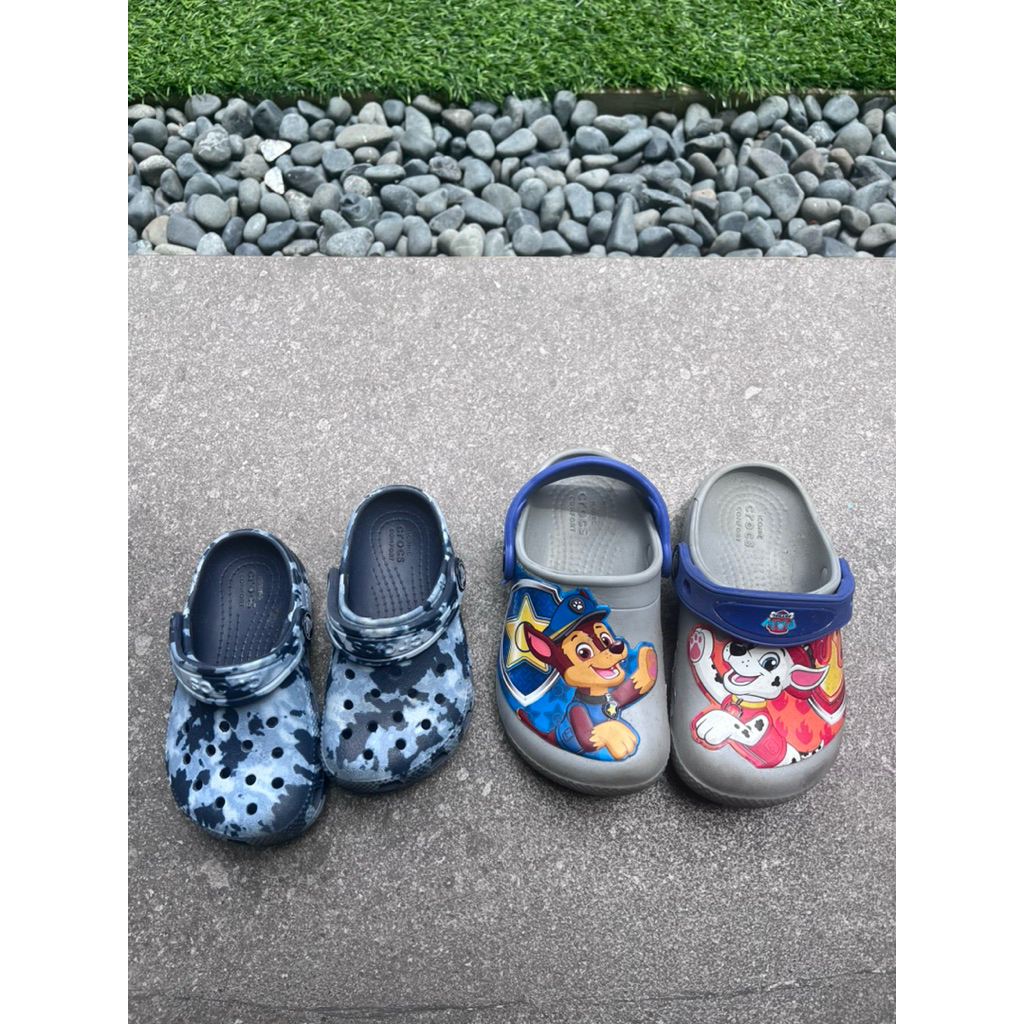 Sepatu sandal anak murah ASLI CROCS Paw patrol chase marshall bekas kualitas super