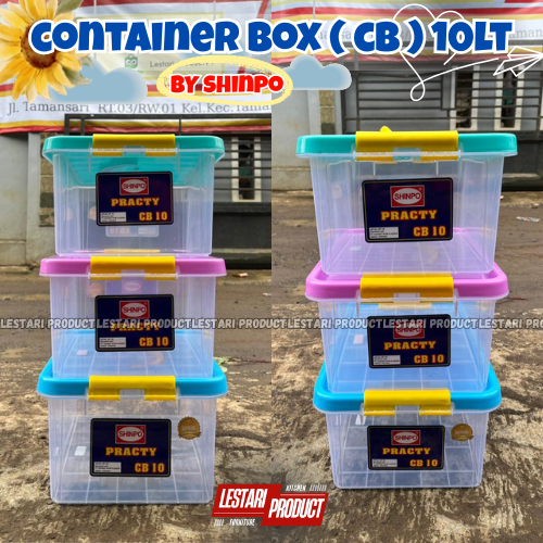 CONTAINER BOX CB 10 BY SHINPO | BOX DOKUMEN | BOX ORGANIZER | BOX SERBAGUNA | BOX MULTIFUNGSI | BOX 