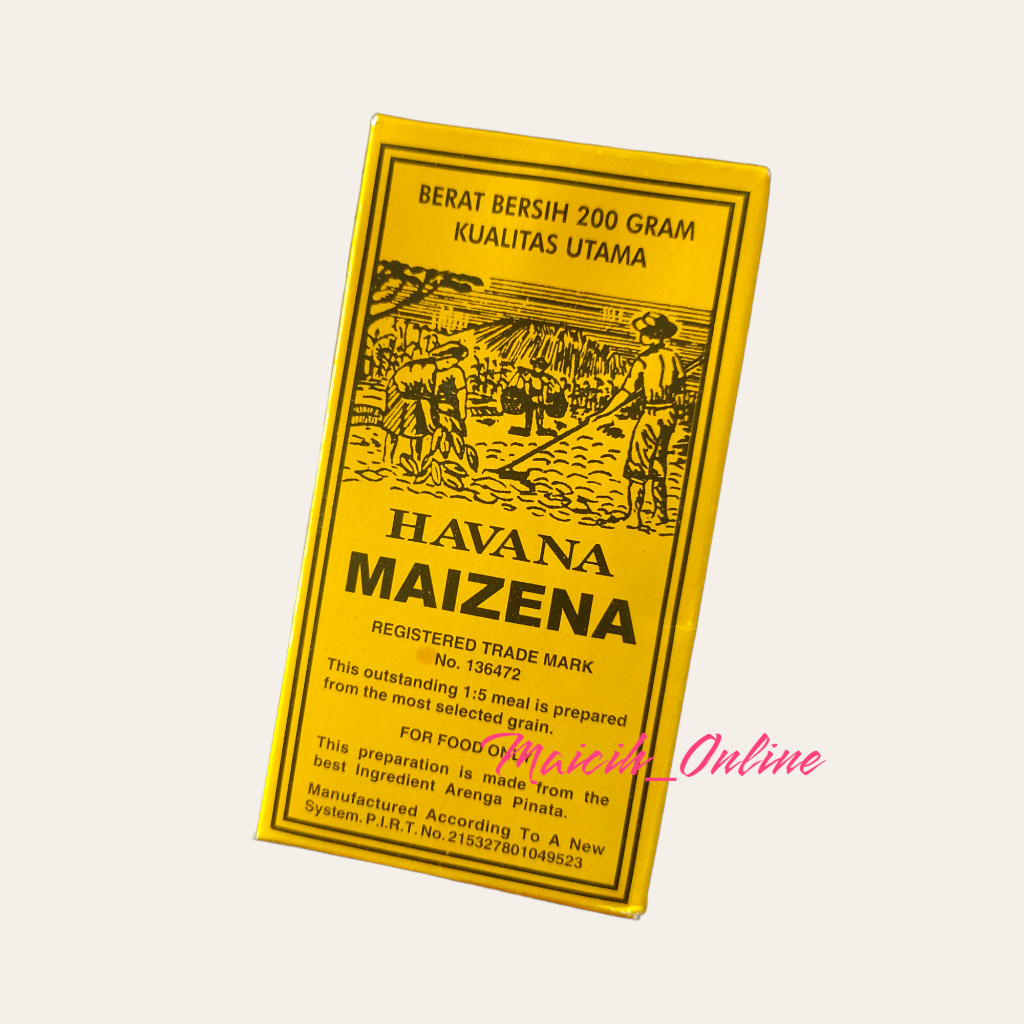 

Tepung Maizena Havana 200gr