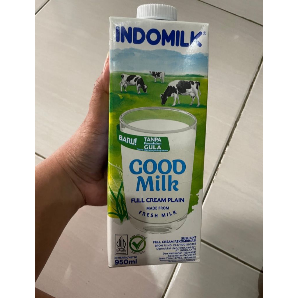 

INDOMILK GOODMILK Termurahhhh 1000ml/1L