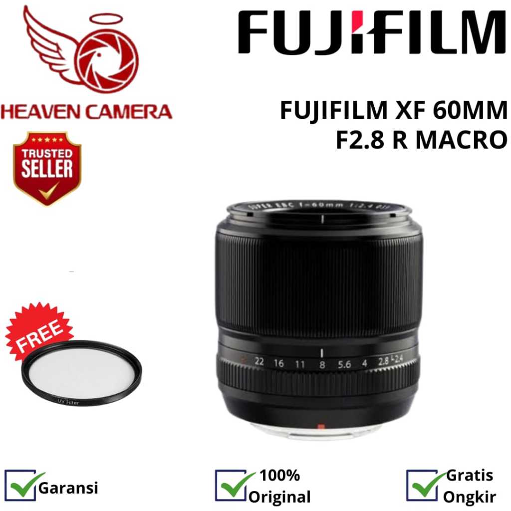 LENSA FUJIFILM XF 60MM F2.4 R MACRO / FUJIFILM XF 60MM F2.4 R MACRO