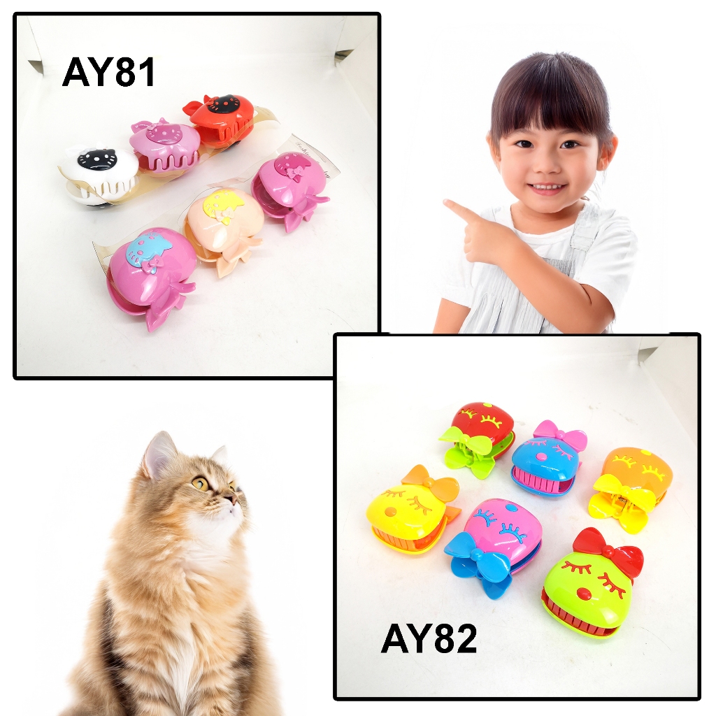 HARGA/12pcs, Jepitan Rambut Hello Kitty Jedai Jumbo San Rio Jedai Grosir Murah