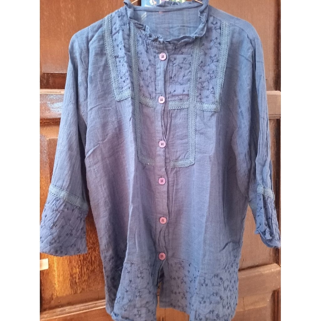 blus tunik / tunik bordir.