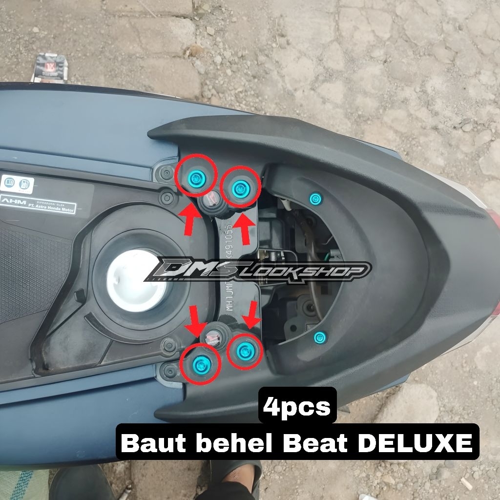Baut titanium behel beat deluxe (4pcs)