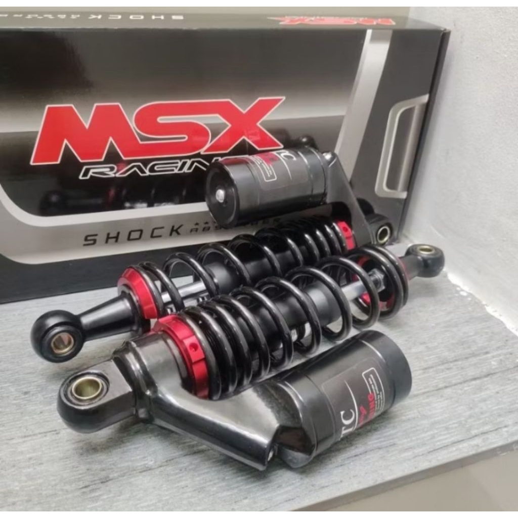 Shockbreaker Belakang TABUNG COPY KTC 280MM Motor Vega R Jupiter Z Force 1 F1ZR - Black Black