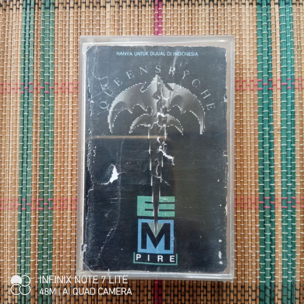Queensryche - Empire ' CASSETTE TAPE KASET PITA