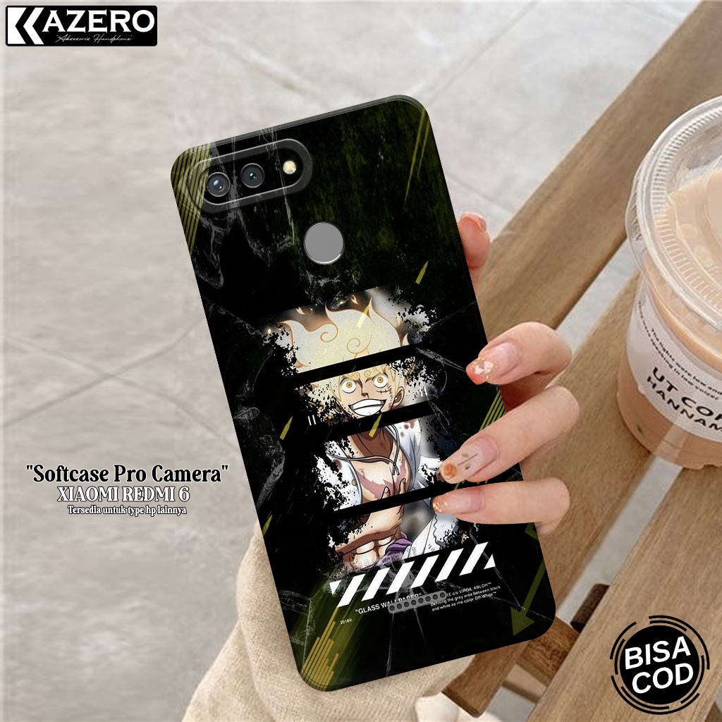 Case XIAOMI REDMI 6 Fashion Case Anime Softcase XIAOMI REDMI 6 Silikon Pro Camera Kesing XIAOMI REDM