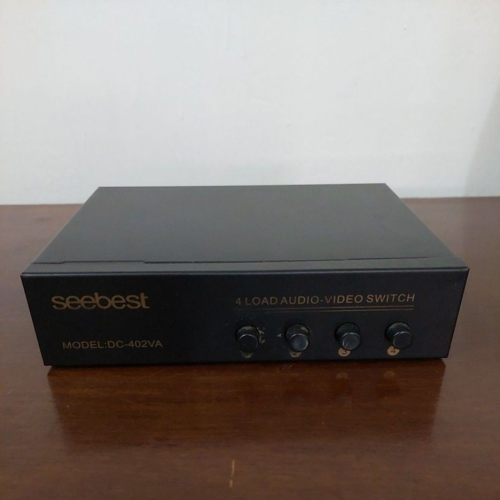 4 load audio - video switch seebest