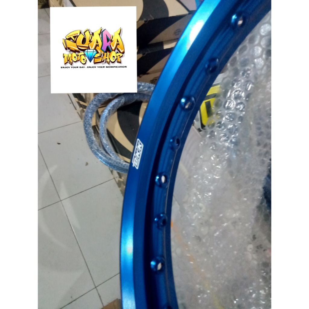 VELG PELEK RUJI BKK THAILAND 160 RING 17 BLUE METALIC