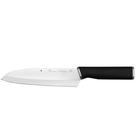 Wmf 18 Cm Pisau Santoku - Hitam