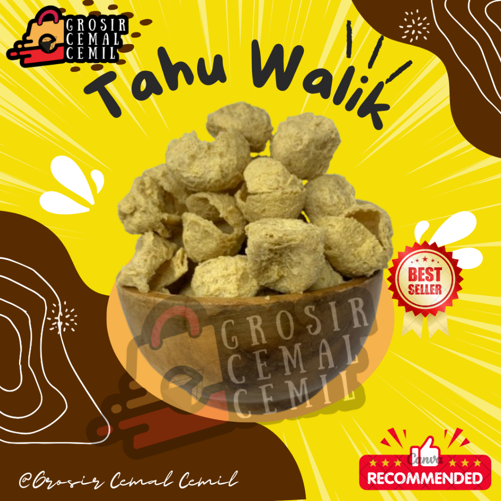 

SNACK 100 GR TAHU WALIK RENYAH KRISPY